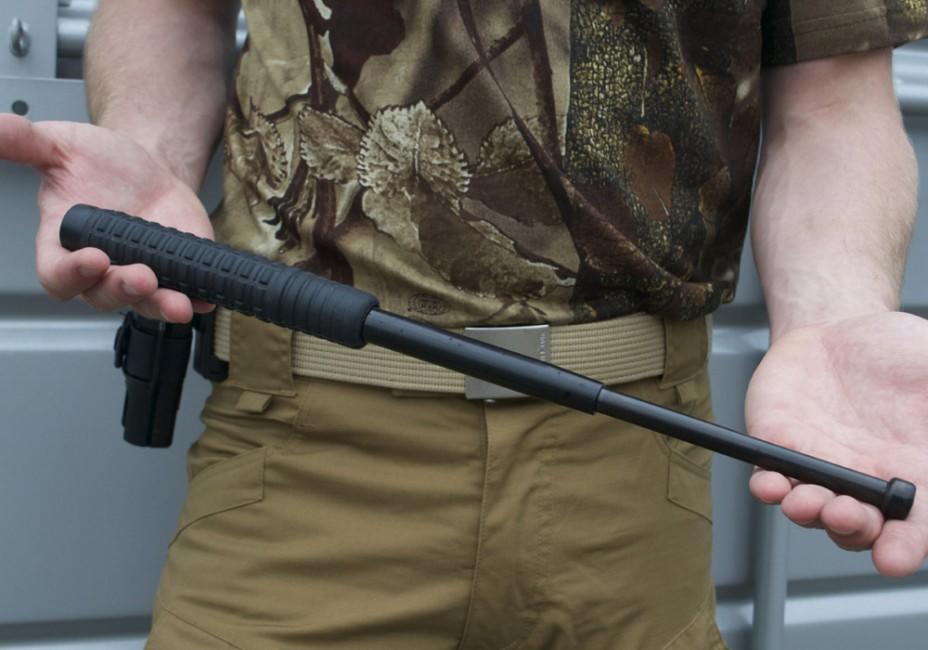 ESP палиця телескопічна 16" 40 см загартована, чорна