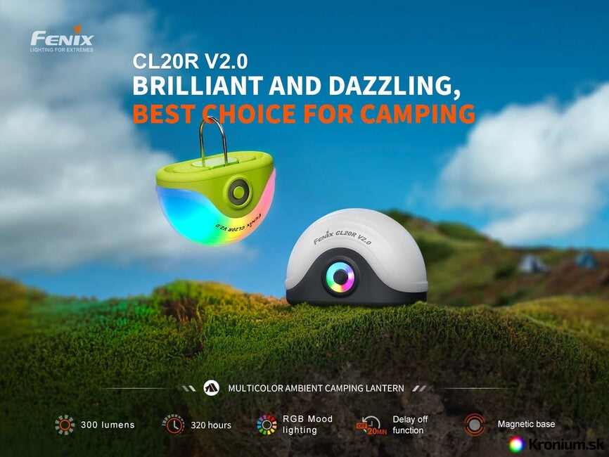Fenix CL20R V2.0 ліхтар-лампа, зелена