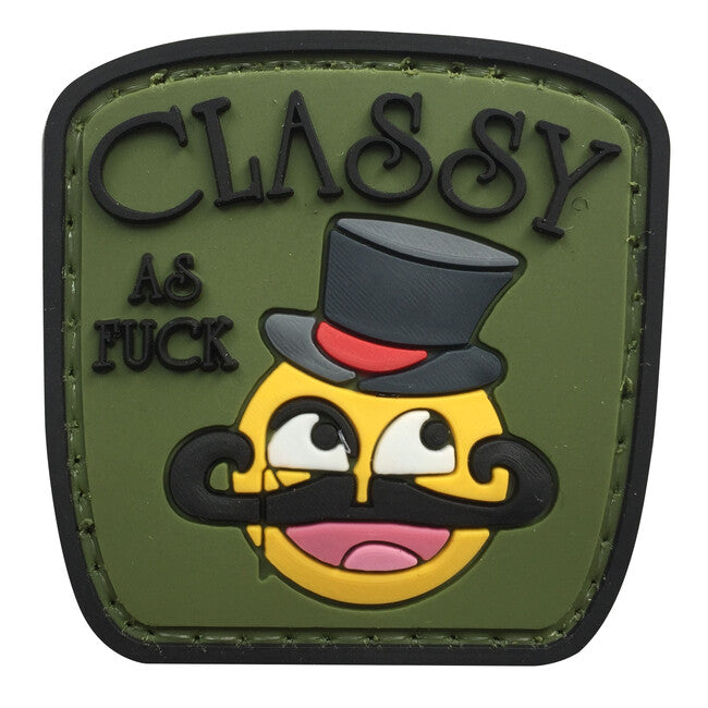 WARAGOD Classy As Fuck нашивка PVC