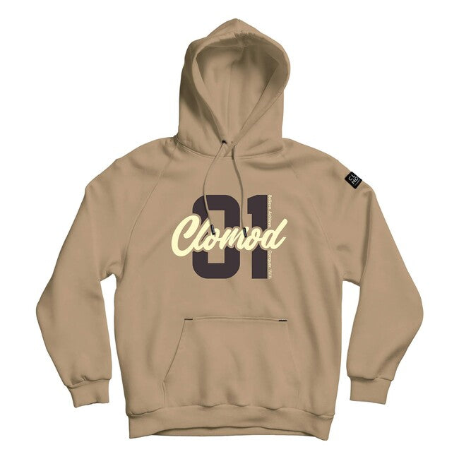 CloMod One толстовка з капюшоном, коричнева
