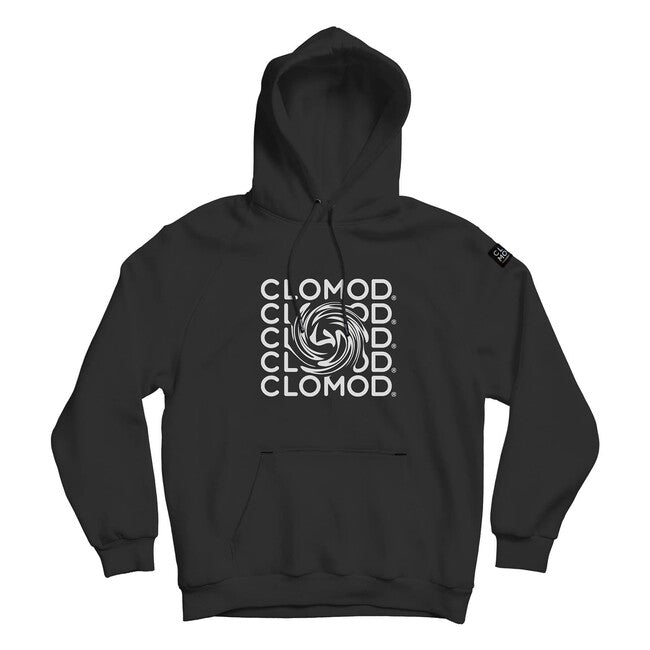 CloMod Twirl толстовка з капюшоном, чорна