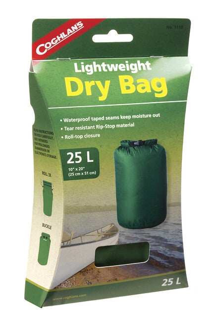 Coghlans Dry Bag водонепроникний рюкзак з нейлону Ripstop stuff bag, 25 x 51 см
