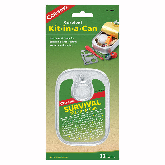 Coghlans Kit-in-a-Can набір для виживання
