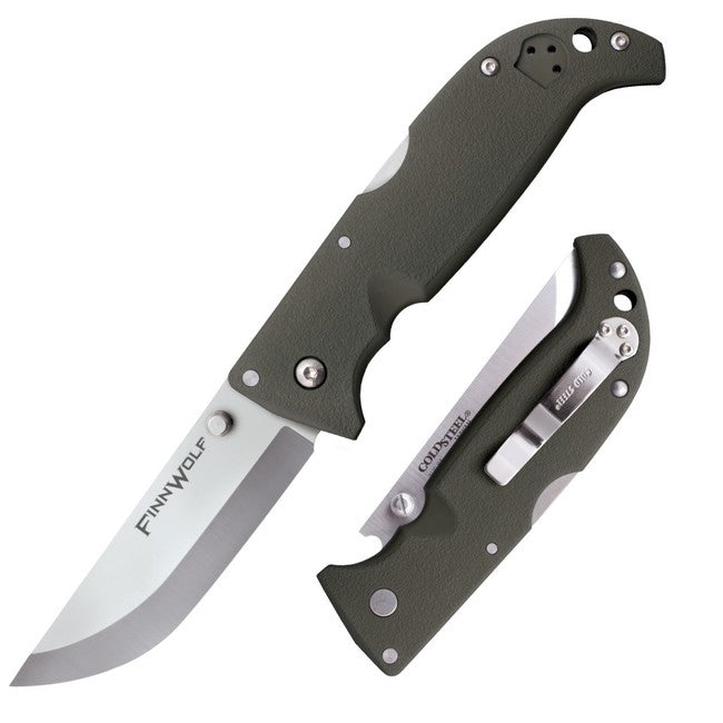Cold Steel Finn Wolf ніж складний 20см, зелений