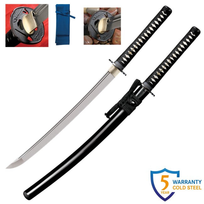 Cold Steel Warrior японський меч Wakizashi довгою рукояткою серія, серія Warrior