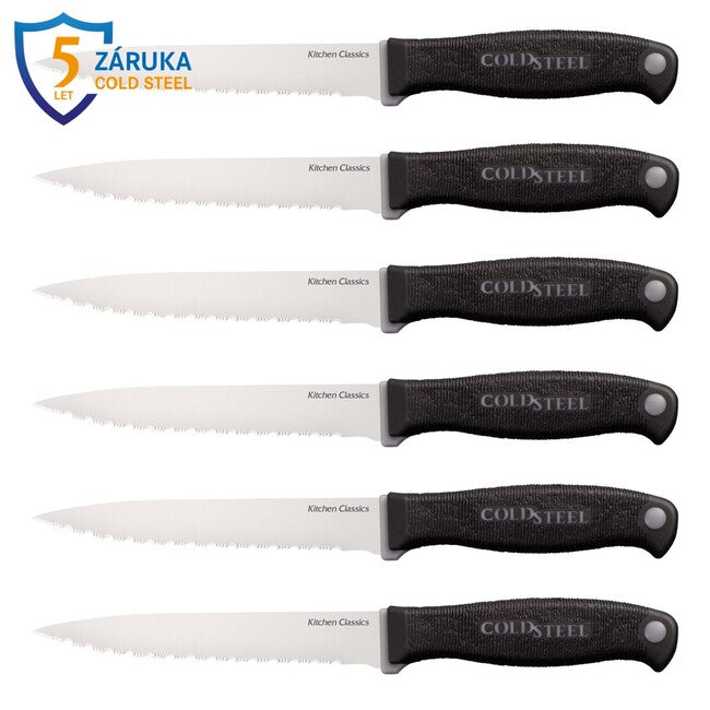 Cold Steel Kitchen Classics кухонний набір з 6 стейкових ножів