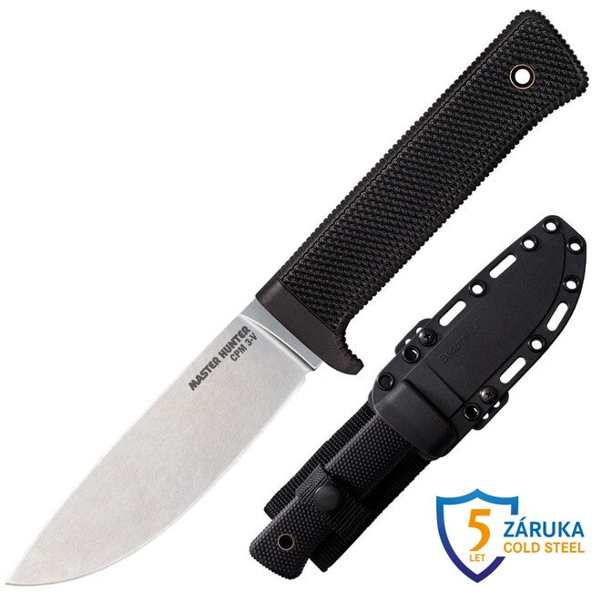 Cold Steel Master Hunter ніж з фіксованим лезом 3V, stonewashed