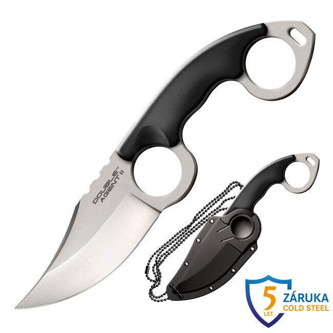 Cold Steel Double Agent II ніж з фіксованим лезом (AUS8A)