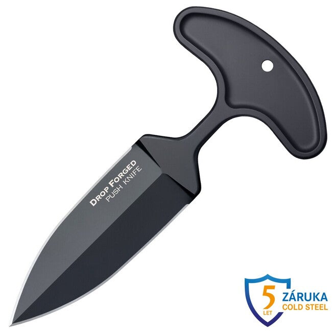 Cold Steel Drop Forged Push Knife ніж з твердим лезом