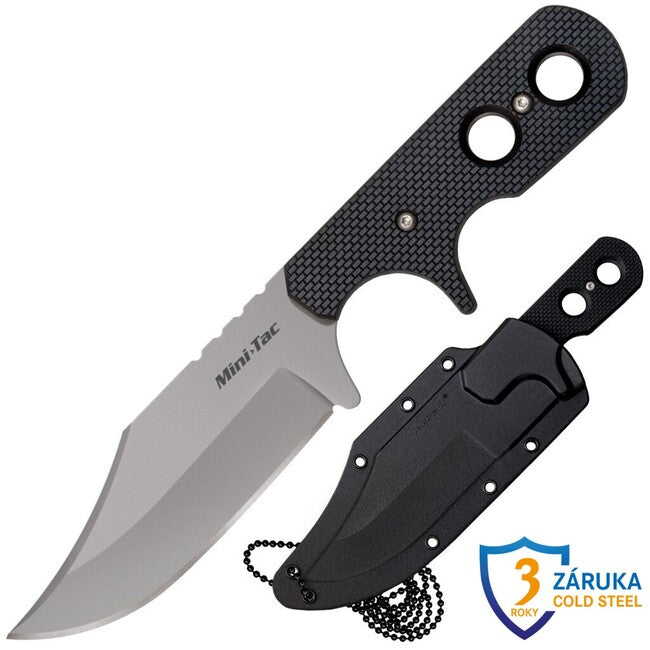 Cold Steel Mini Tac Bowie ніж із стаціонарним лезом
