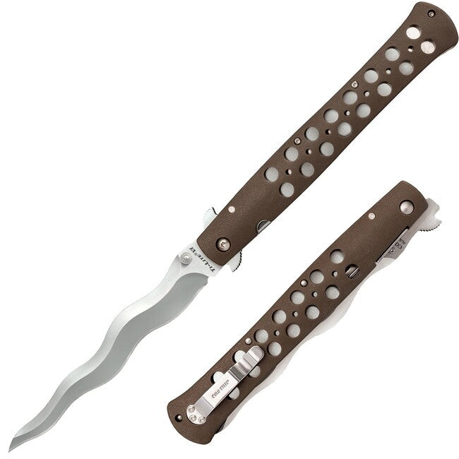 Cold Steel Ti-Lite Kris складаний ніж 6" серраційне лезо