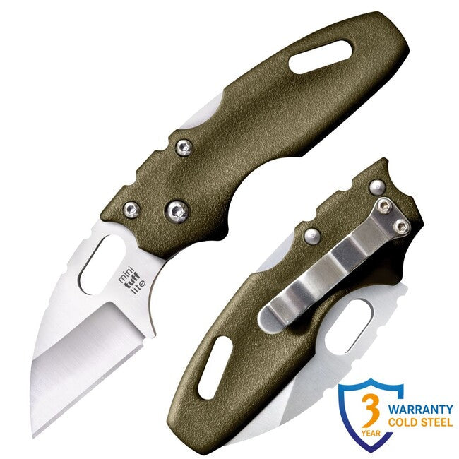 Cold Steel Mini Tuff Lite складаний ніж, OD зелений
