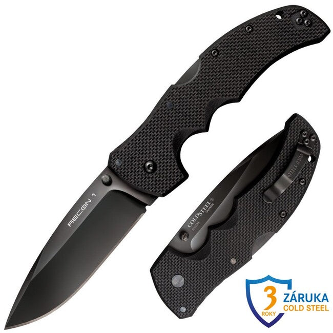 Cold Steel Recon 1 закритий ніж Spear Point Plain Edge (S35VN)