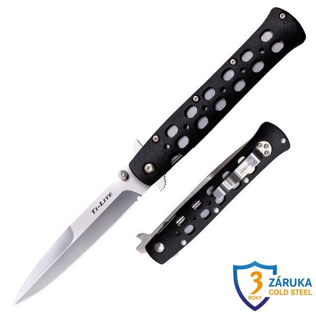 Cold Steel Ti-Lite складаний ніж 4" з рукояттю Zy-Ex™ (AUS8A)