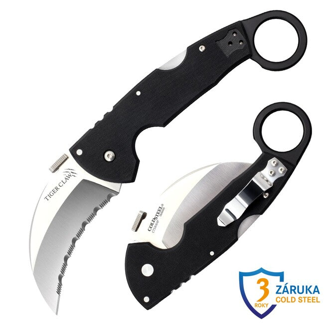 Cold Steel Tiger Claw складаний ніж з пилковим лезом