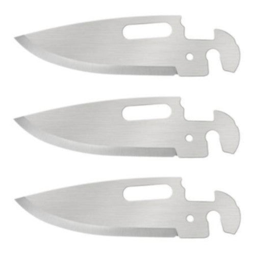 Cold Steel Untitled.Folding Click n Cut складний ніж з гладким лезом, 3 шт.