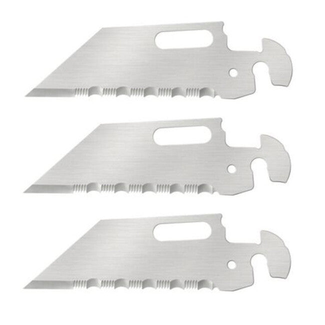 Cold Steel Untitled Folding Click n Cut складний ніж з зубчастим лезом, 3-упаковки