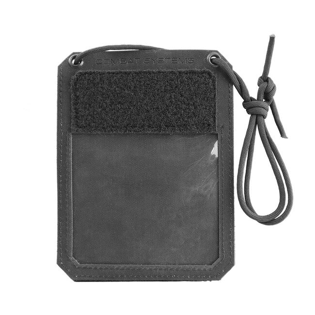 Combat Systems Badge Holder чохол для документів, чорний