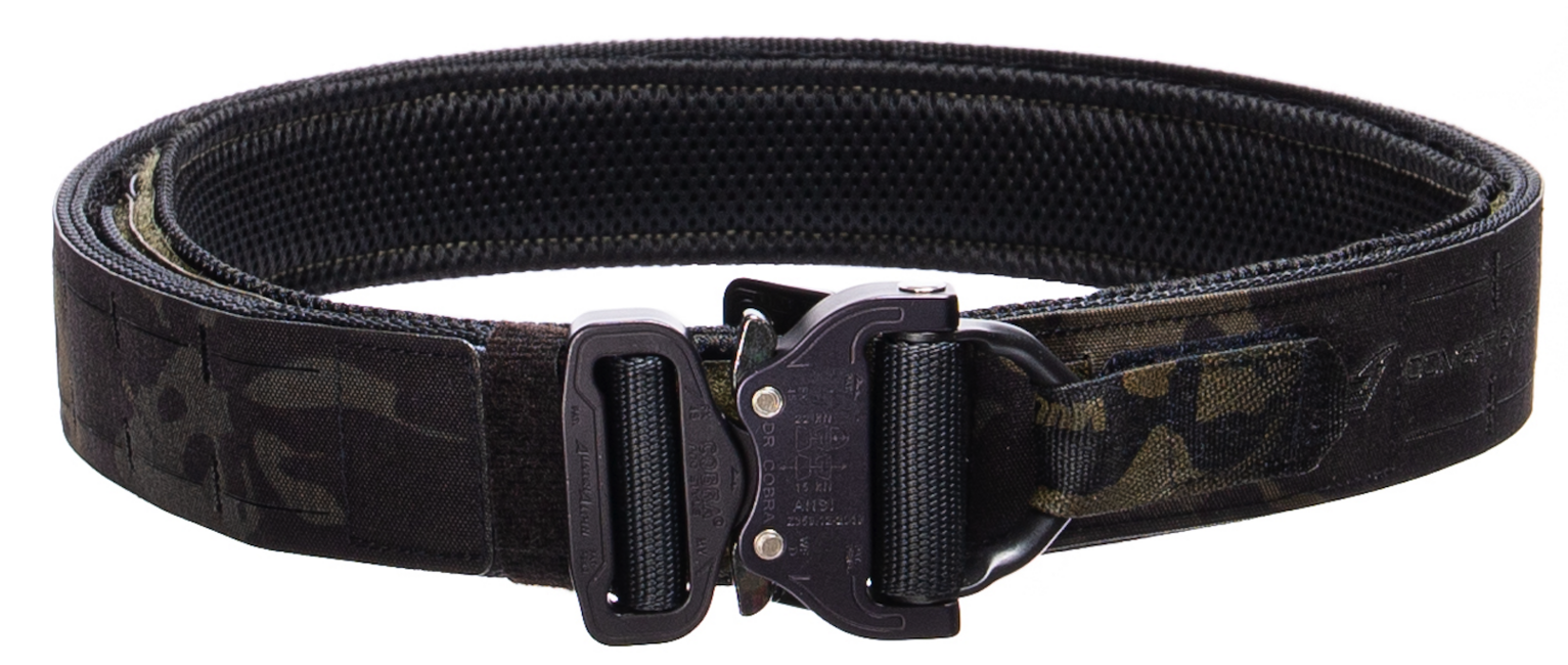 Combat Systems Gunfighter Belt 2.0 поясний тактичний ремінь, мультикам чорний