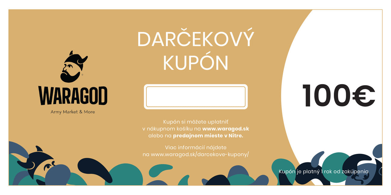 Подарунковий купон - 100 €
