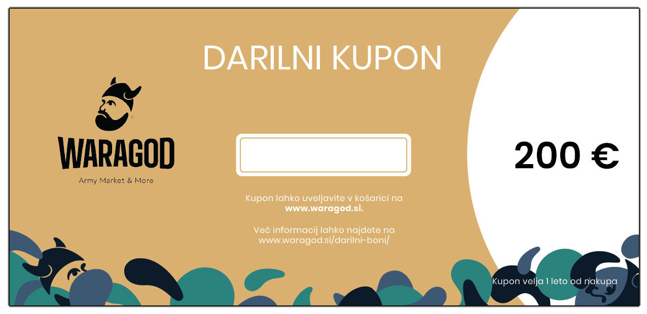 Подарунковий купон SI – 200€