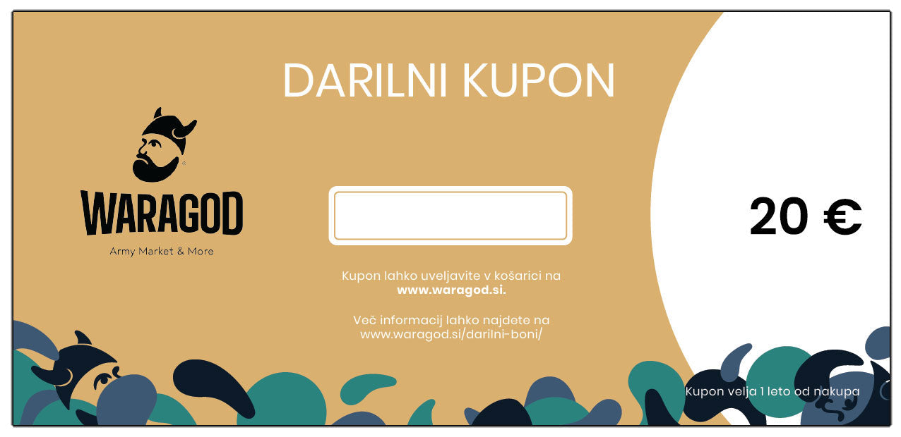 Подарунковий ваучер SI - 20€