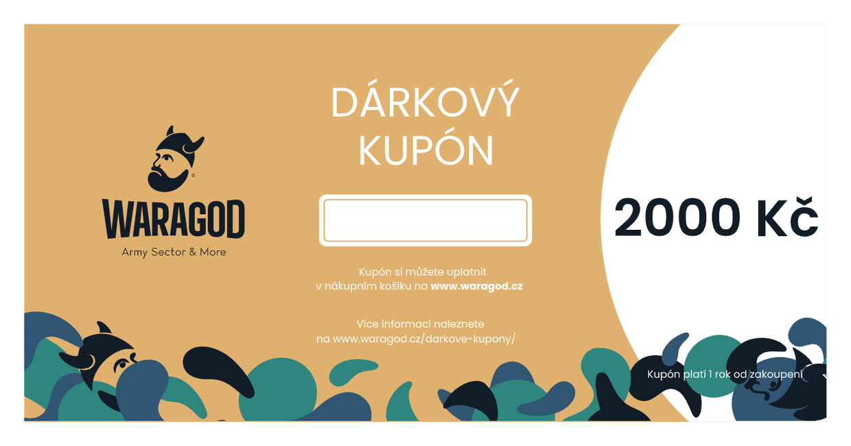 Подарунковий купон - 2000 крон