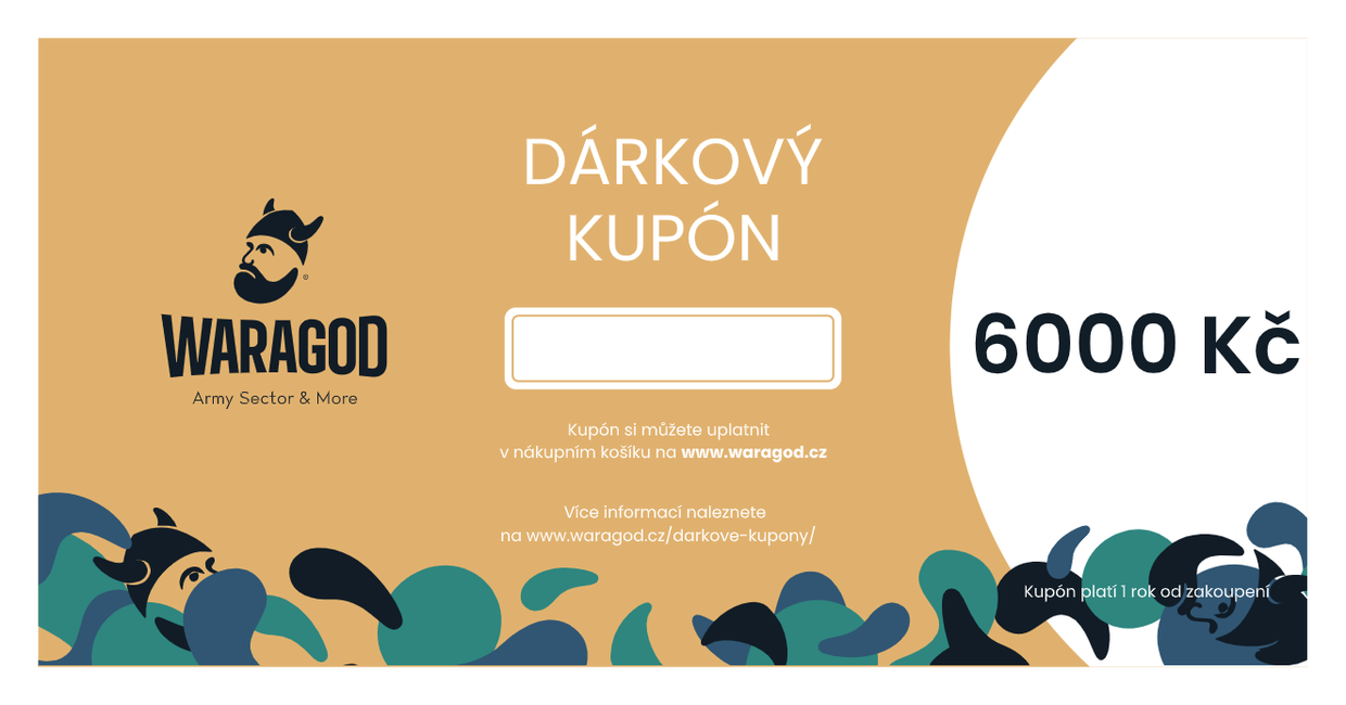Подарунковий купон - 6000 крон