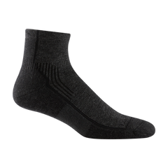 Darn Tough Hiker 1/4 Midweight туристичні шкарпетки з амортизацією, Onyx Black