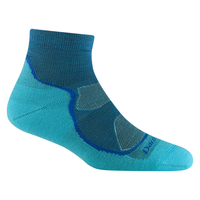Darn Tough Light Hiker 1/4 шкарпетки легкі з подушечкою, Cascade