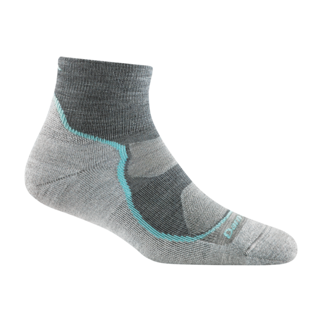 Darn Tough шкарпетки Light Hiker 1/4 легкі з подушкою, сланцевий