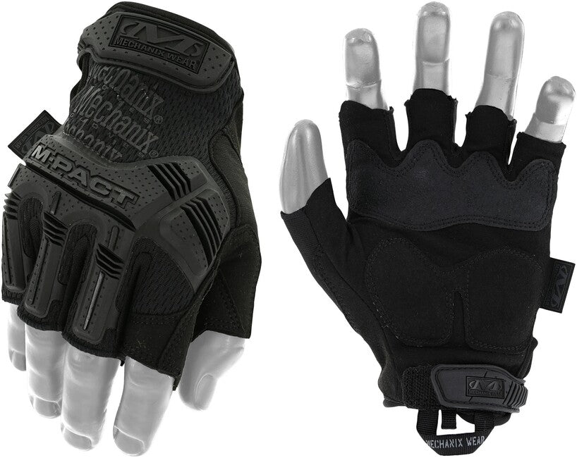 Mechanix M-Pact рукавиці тактичні без пальців, чорні