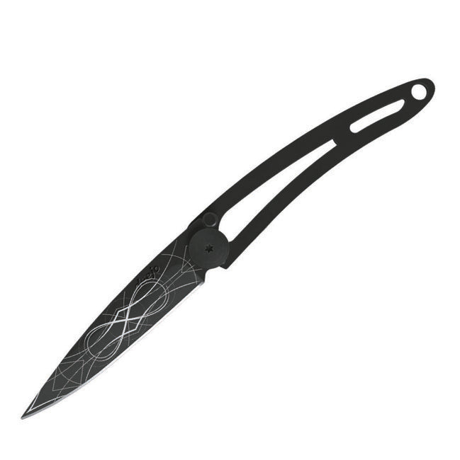 Deejo Naked Black Tattoo Infinite складаний ніж