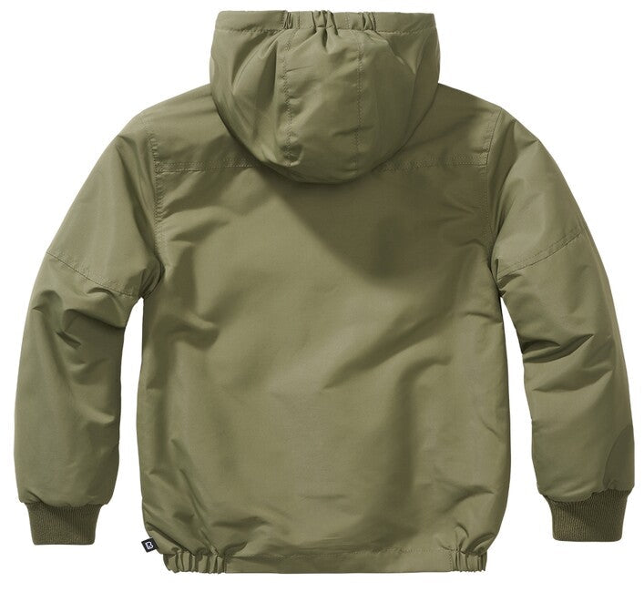 Brandit Windbreaker Frontzip куртка дитяча, оливкова