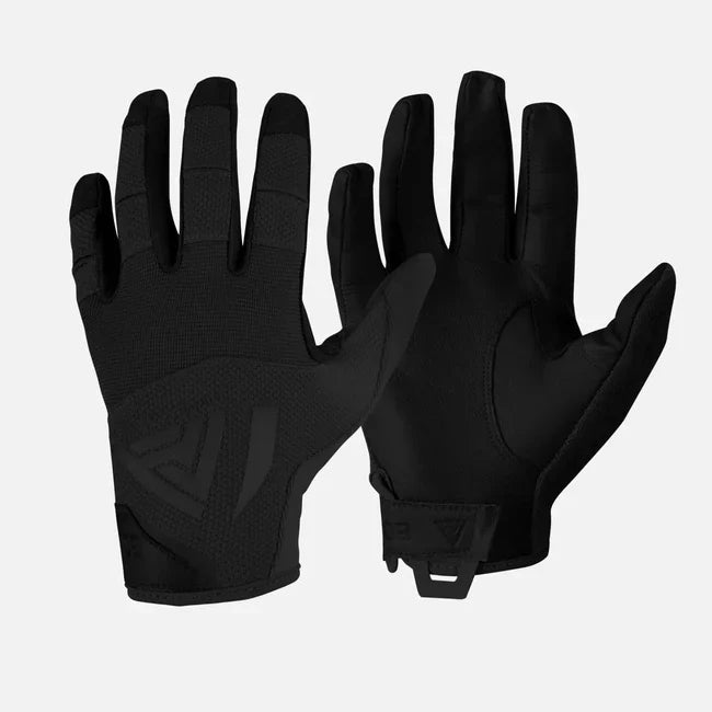Direct Action® Hard Gloves шкіряні рукавиці, чорні