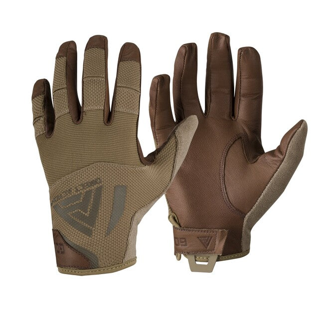 Direct Action® Hard Gloves шкіряні рукавиці, койотовий коричневий