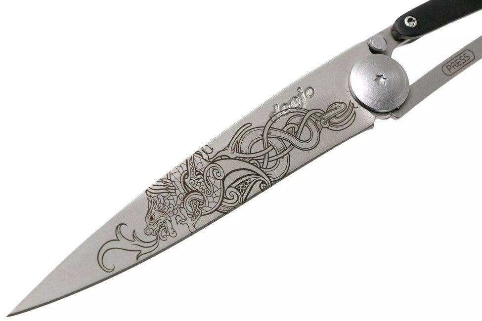 Deejo Tattoo Viking складаний ніж, палісандр