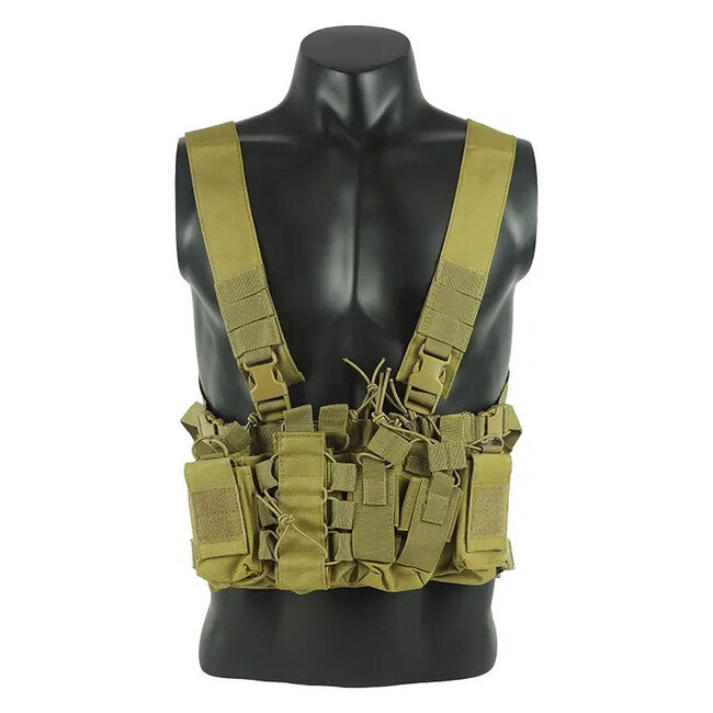 DRAGOWA D3 грудьовий носій Chest Rig, оливковий