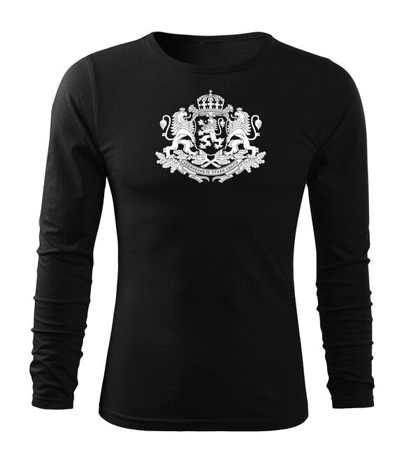 DRAGOWA Fit-T футболка з довгим рукавом, чорна