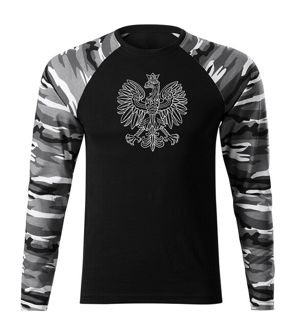 DRAGOWA Fit-T футболка з довгим рукавом польський орел, метро