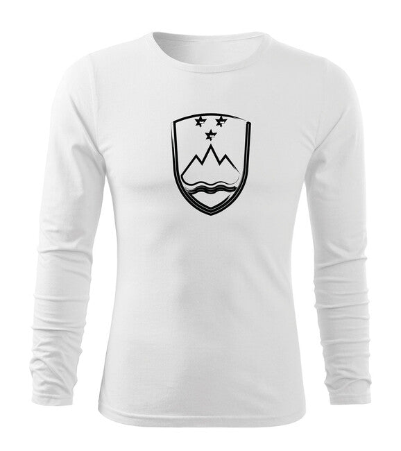 DRAGOWA Fit-T футболка з довгим рукавом, словенський знак