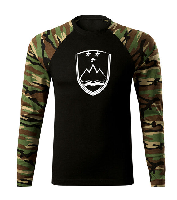 DRAGOWA Fit-T футболка з довгим рукавом, woodland