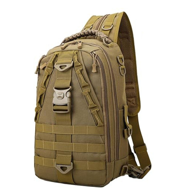 DRAGOWA Tactical Charlie однолямковий рюкзак 20 L, хакі