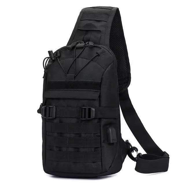 DRAGOWA TACTICAL Oscar однолямковий рюкзак, чорний
