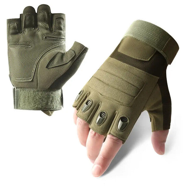 DRAGOWA TACTICAL Pine короткі тактичні рукавиці, зелені