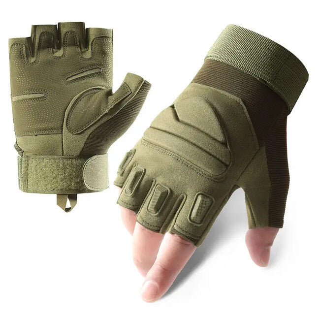 DRAGOWA TACTICAL Yankee короткі тактичні рукавиці, зелені