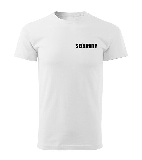 DRAGOWA SECURITY футболка з написом, чорна