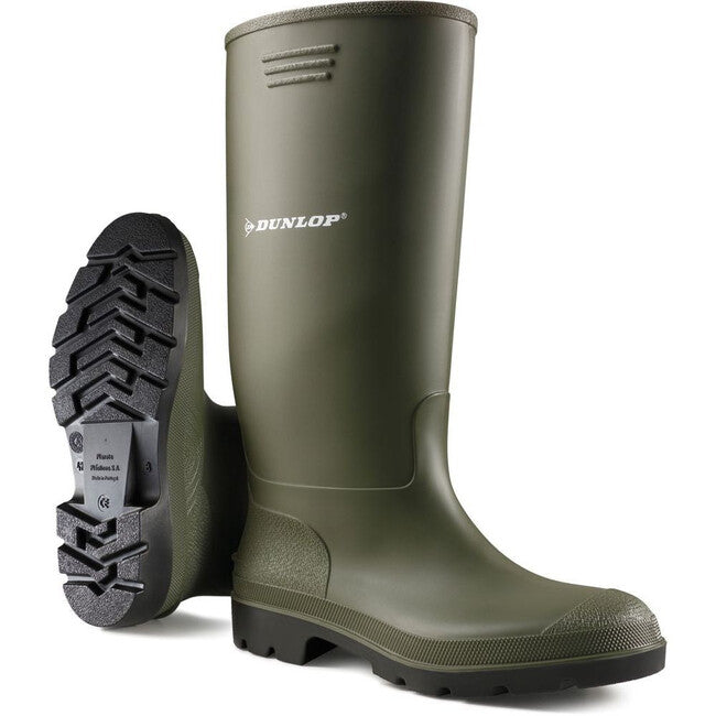Dunlop гумове взуття, зелене