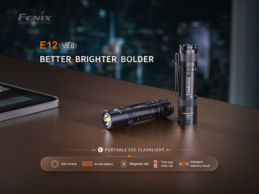 Fenix E12 V3.0 кишеньковий ліхтар