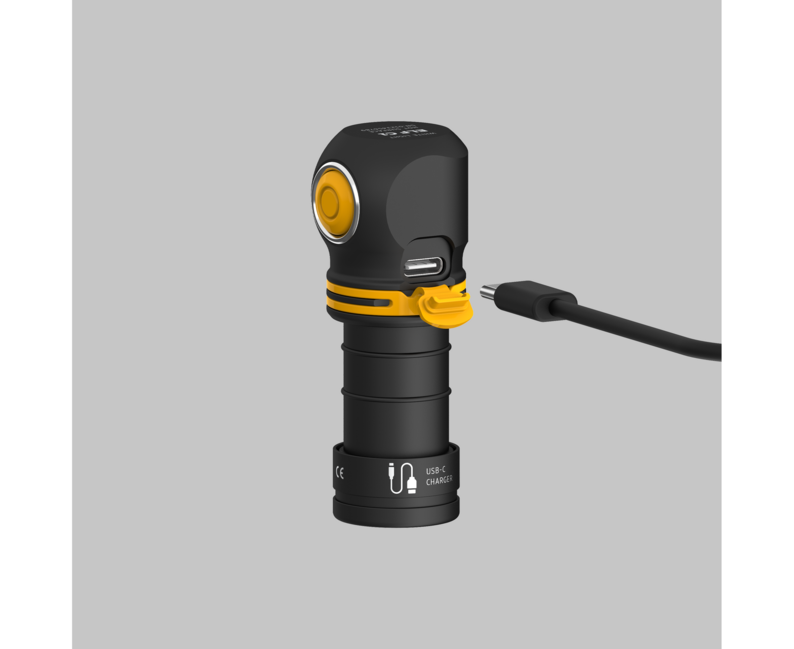 ArmyTek Elf C1 налобний ліхтар USB-C LED ручний ліхтар з живленням від акумулятора 1000 лм, білий